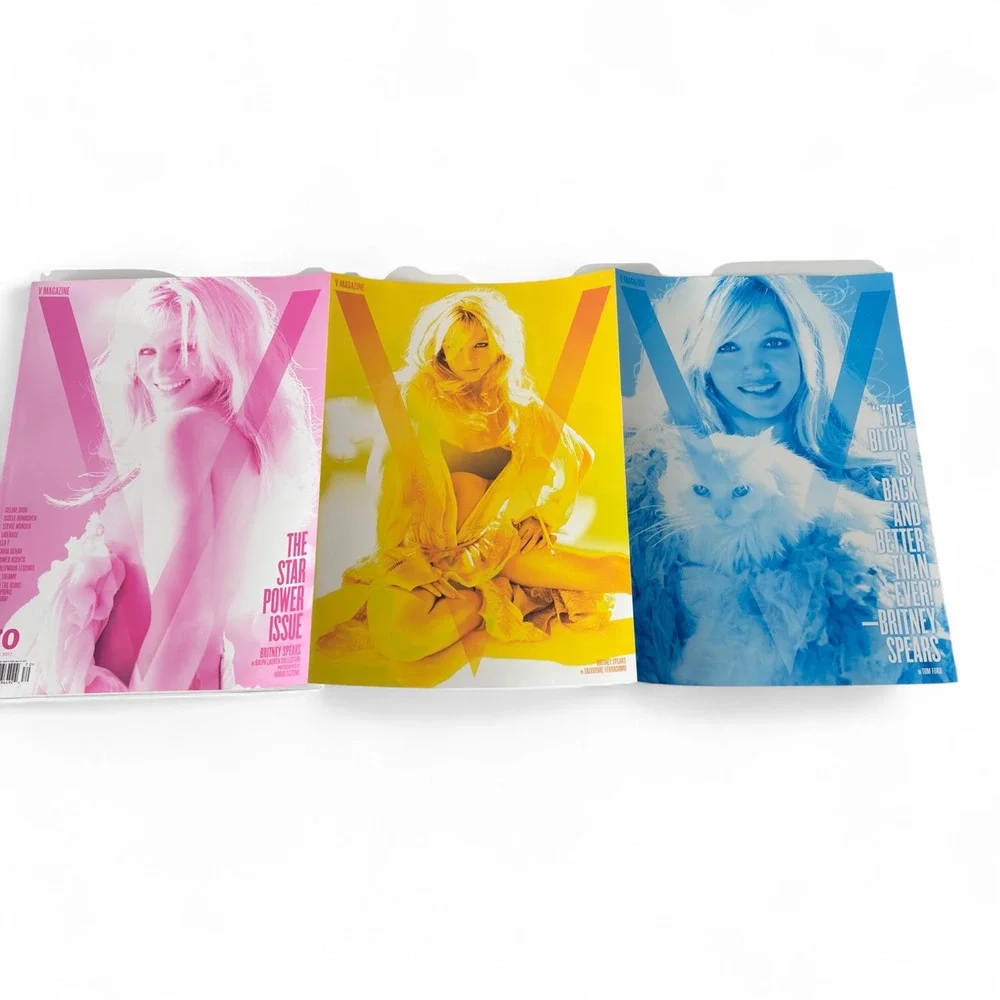 Britney Spears V Magazine Issue #70 Spring 2011 PINK COVER